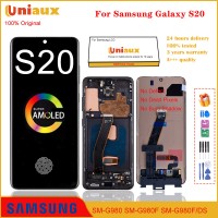 Écran AMOLED d'origine 6.2 "pour Samsung Galaxy S20 G981 G981F G980 G980F