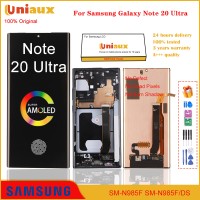 6.9 אינץ' AMOLED מקורי עבור Samsung Galaxy Note 20 Ultra N986F N986B תצוגת LCD