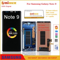 شاشة AMOLED أصلية مقاس 6.4 بوصة لهاتف Samsung Galaxy Note 9 LCD Note9 LCD