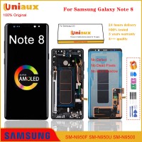 Display LCD AMOLED originale da 6,3 pollici per Samsung Galaxy Note 8 N950F N950A N950U
