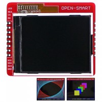 OPEN-SMART 3.3V 1.8 ″ Serial SPI TFT LCD Shield Módulo de placa de ruptura 128 * 160 para Arduino UNO Nano