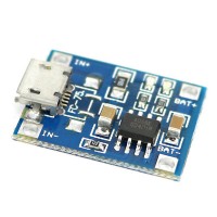 TP4056 DIY 1A Módulo de cargador de placa de carga de batería micro USB - Azul