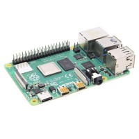 Raspberry Pi 4 Model B 1GB/2GB/4GB/8GB Placa madre Placa base con Broadcom BCM2711 Quad-core Cortex-A72 (ARM v8) SoC de 64 bits a 1,5 GHz – 4 GB de RAM