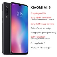 Смартфон Xiaomi Mi 9 Qualcomm Snapdragon 855 MI 9 6 ГБ + 128 ГБ мобильный телефон