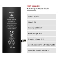 Batterie de remplacement pour téléphone intelligent de haute qualité pour iPhone 5S