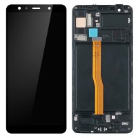 LCD para Samsung Galaxy A7 2018 A750 LCD SM-A750F A750F A750 Pantalla de montaje de digitalizador con pantalla táctil