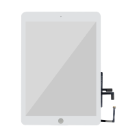 Reemplazo para iPad 5 Air A1474 A1475 Pantalla de repuesto negra Digitalizador táctil + Bisel de marco medio