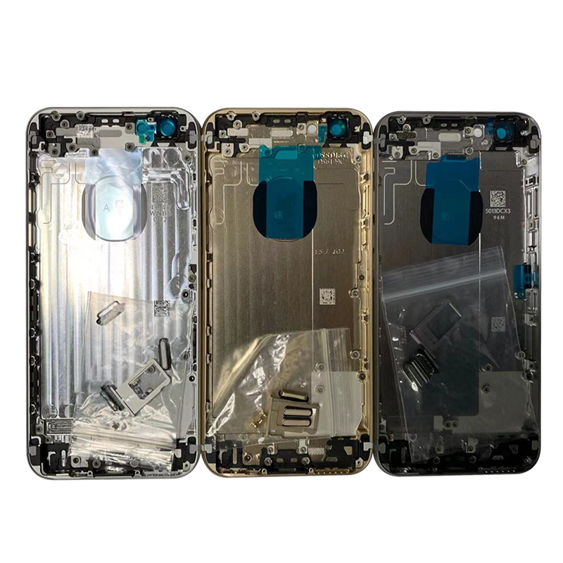 Full Back Battery Cover For iPhone 6 Housing Battery Door Middle Frame Housings Assembly Rear