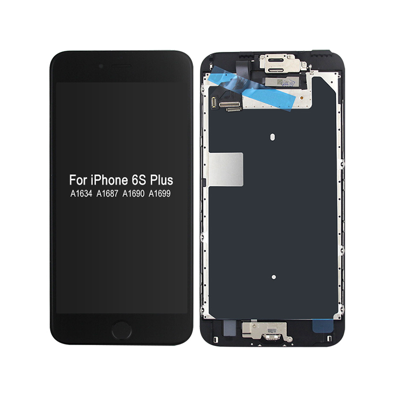 For iPhone 6SPlus LCD Full Assembly Replacement 100% Complete 3D Force Touch Screen Home Button