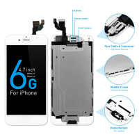 Full Set Assembly Complete Replacement For iPhone 6 LCD Display Touch Screen Front Camera+Home Button Free Tools