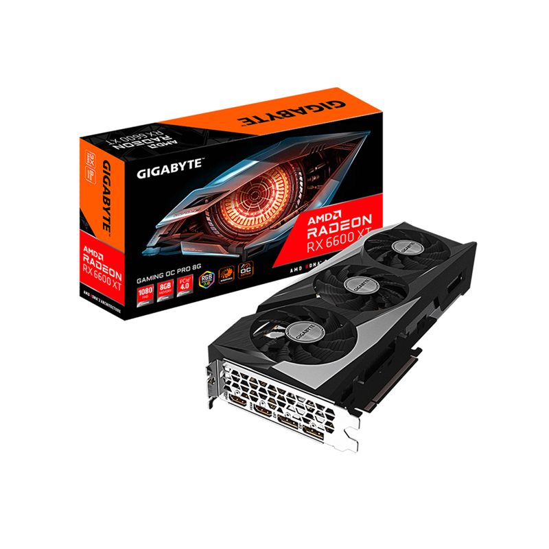 GIGABYTE RX 6600 XT GAMING OC 8G Sealed Package For Gaming Desktop Gaming AMD RX 6600 XT