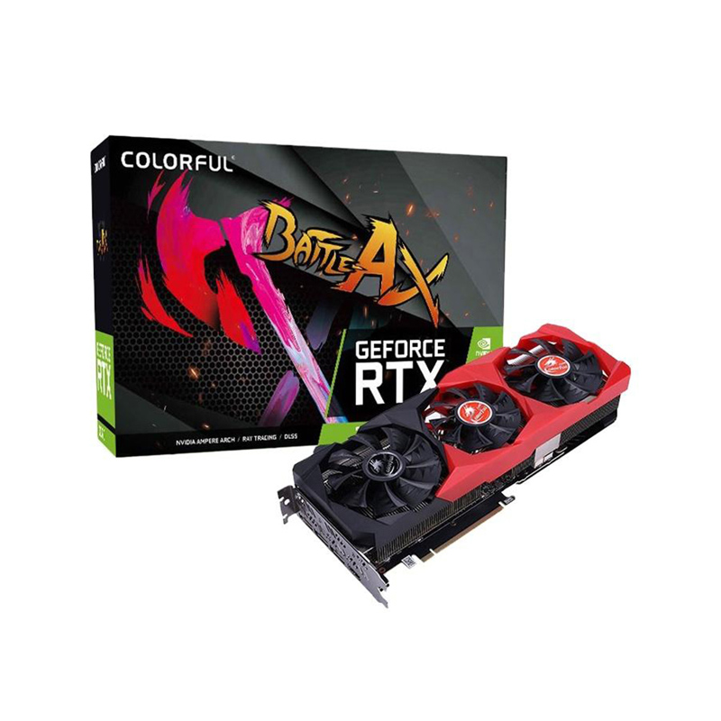 Colorful GeForce RTX 3080 Ti 12GB Battle AX graphics card 384 Bit