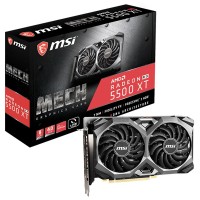 MSI AMD Radeon RX 5500 XT MECH 4G Gaming Graphics Card Used for Desktop Support Internet Cafe