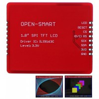OPEN-SMART 3.3V 1.8″ Serial SPI TFT LCD Shield Breakout Board Module 128*160 for Arduino UNO Nano