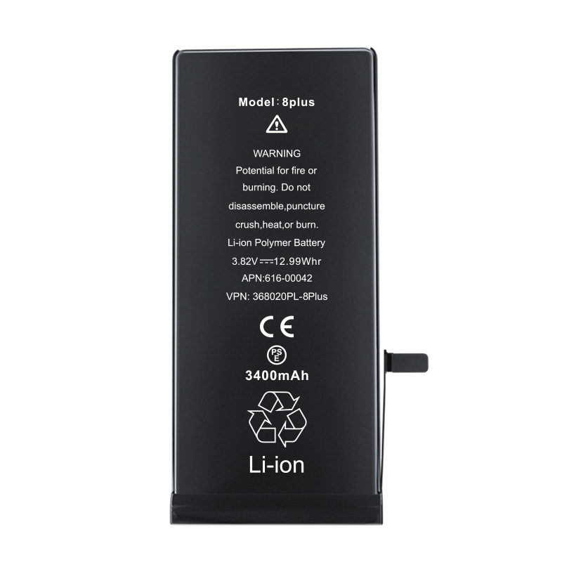 super capacity 3400mAh Lithium lon Replacement Mobile phone Battery For iphone 8 plus