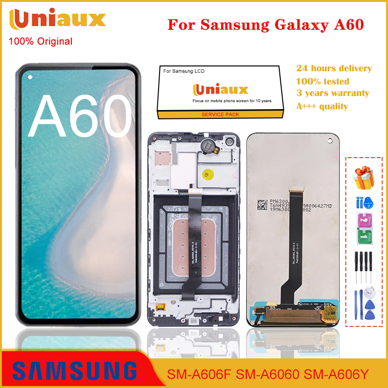6.3″Original For Samsung Galaxy A60 A606 A6060 LCD Display
